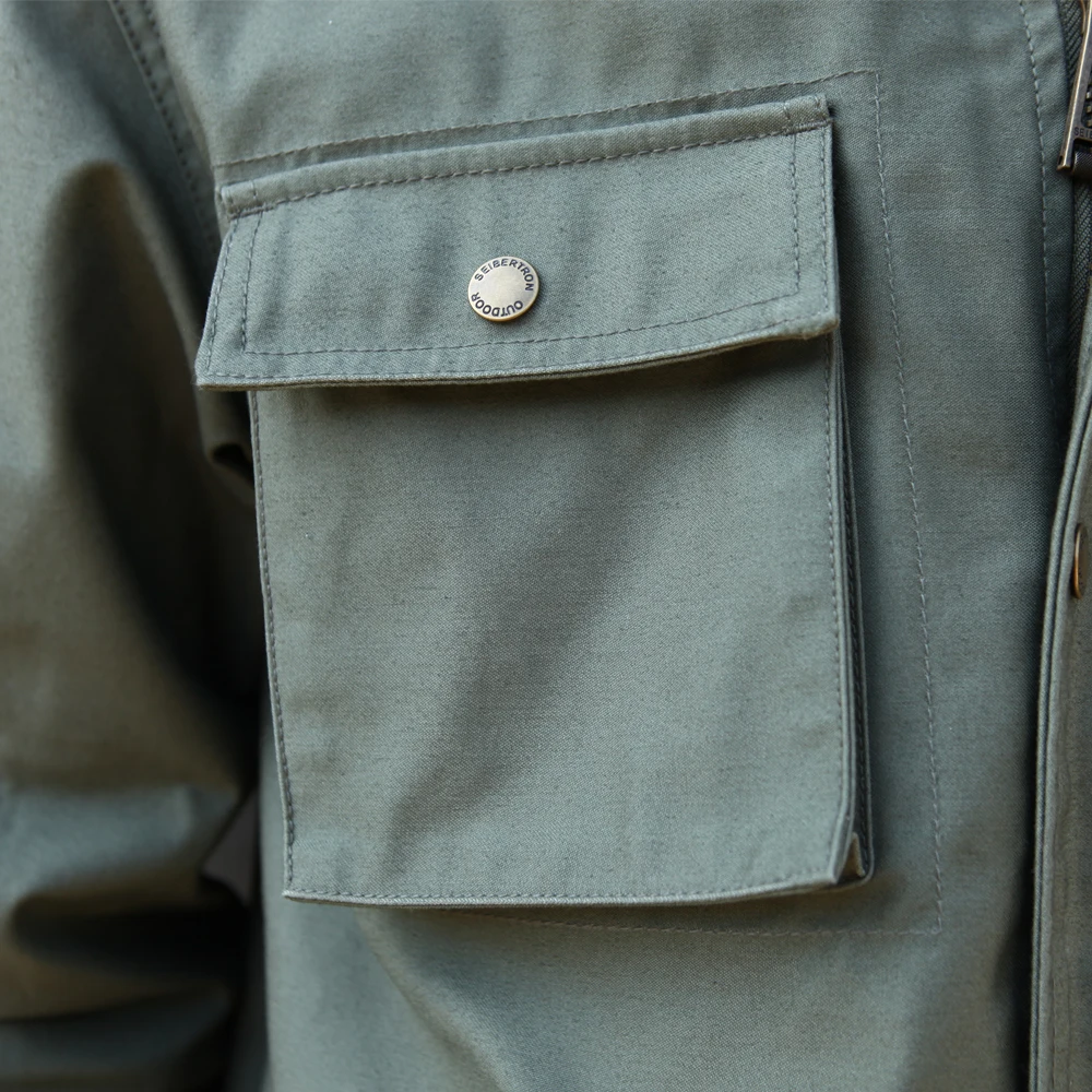 Мужская Полевая куртка с капюшоном Seibertron тактическая M65 BDU