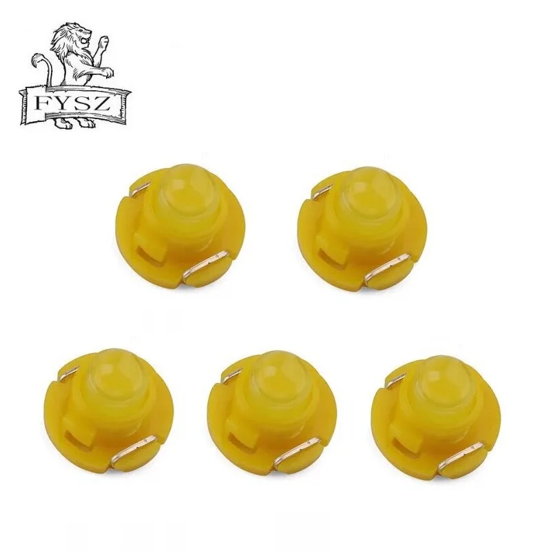 5 шт. T4.7 12V Led SMD Крытый Часы Измеритель лампы индикаторная световая приборная