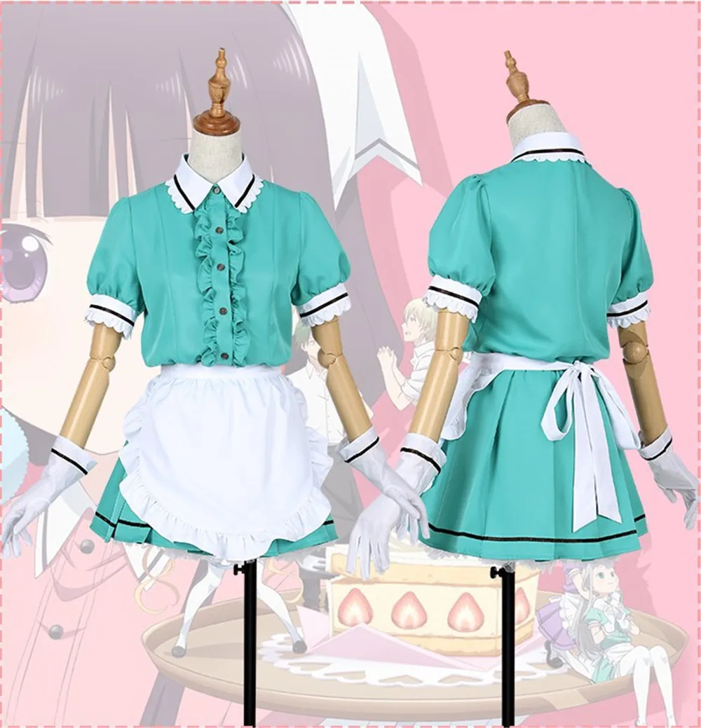 Костюм для косплея из японской аниме смеси S Kanzaki Hideri кофейная горничная Sakuranomiya