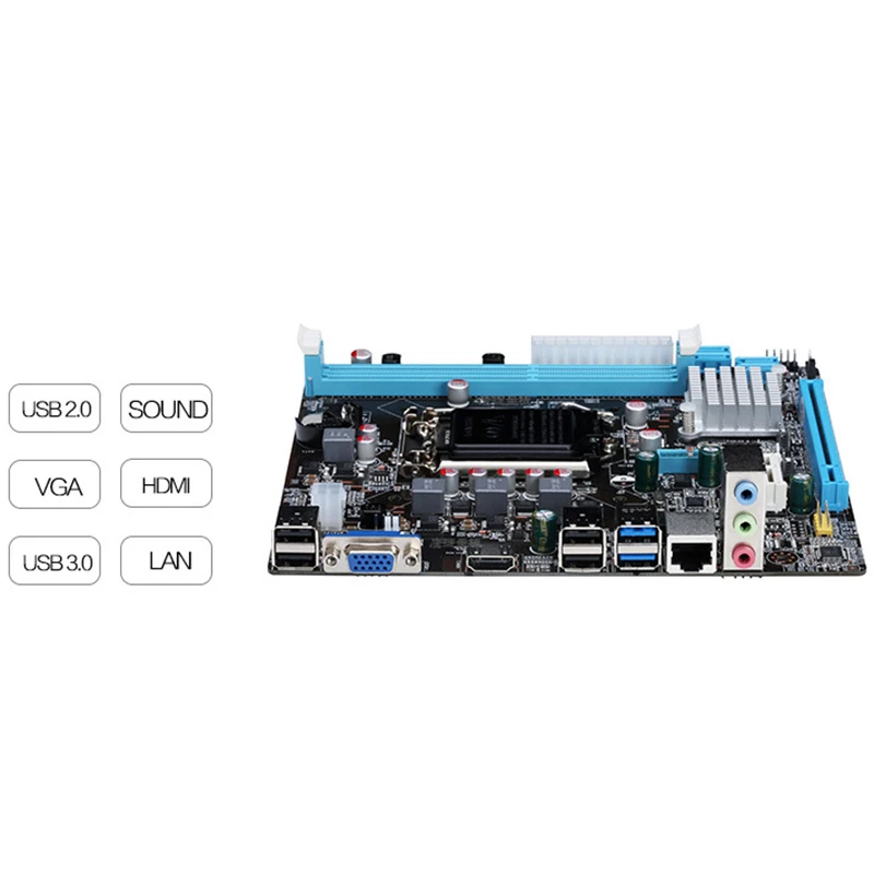 Материнская плата Lga 1155 B75 P8B75 M P8B75M/Csm разъем Sata Iii 4 X Ddr3 32Gb Usb3.0 M/Csm|Материнские платы|