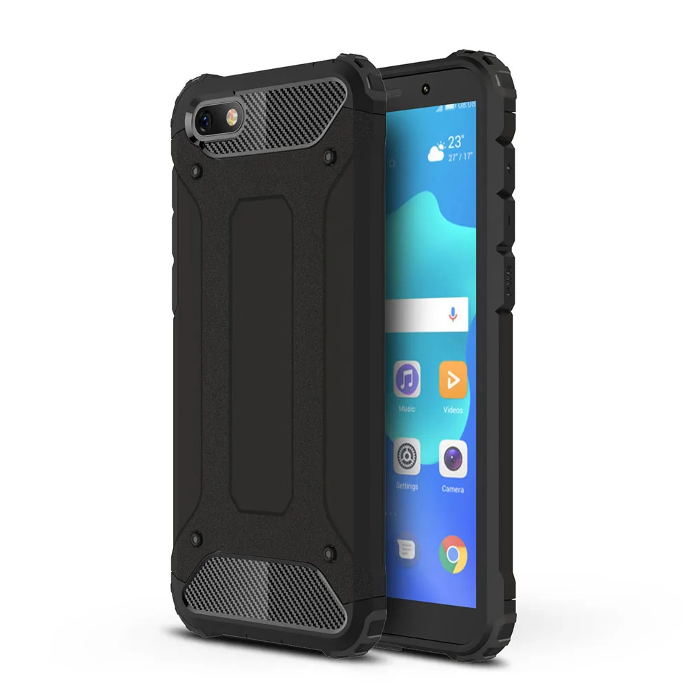 Black Gold Противоударный Coque 5.45For huawei Honor 7A чехол для huawei Honor 7A Honor7A Pro DUA-L22 Дуа L22 телефона чехол-лента на заднюю панель - Цвет: Black Gold
