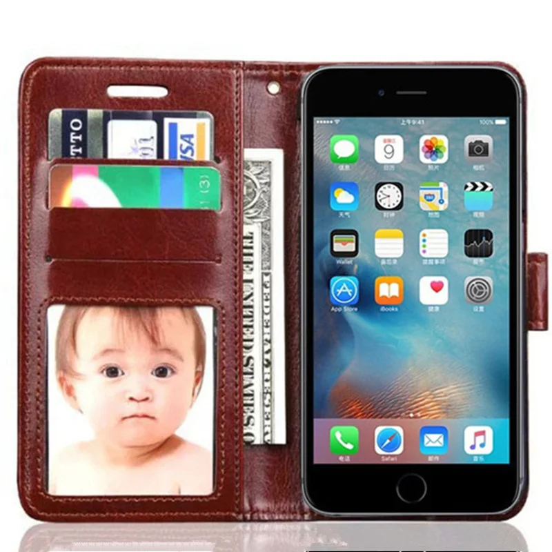 Чехол для iPhone 6 6s Plus с отделением карт 5 5|for iphone|for iphone 6flip cover |