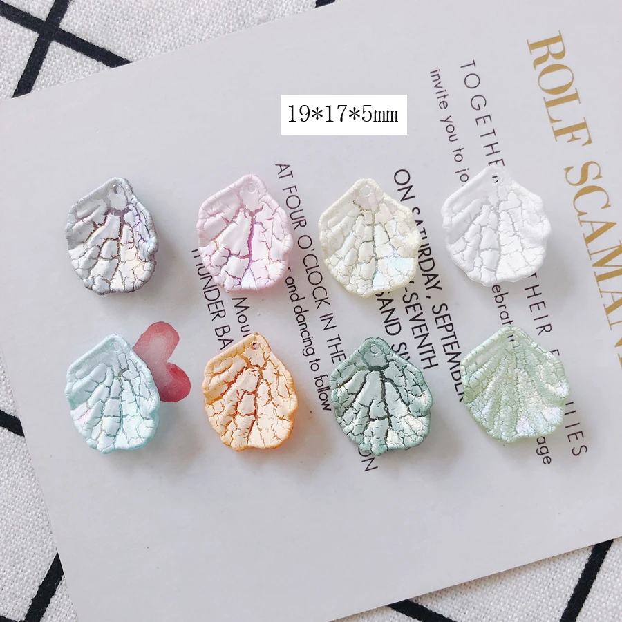20 pieces / lotDIY Korean jewelry earrings bracelet material art shell shape pendant accessoriesOther | Украшения и аксессуары
