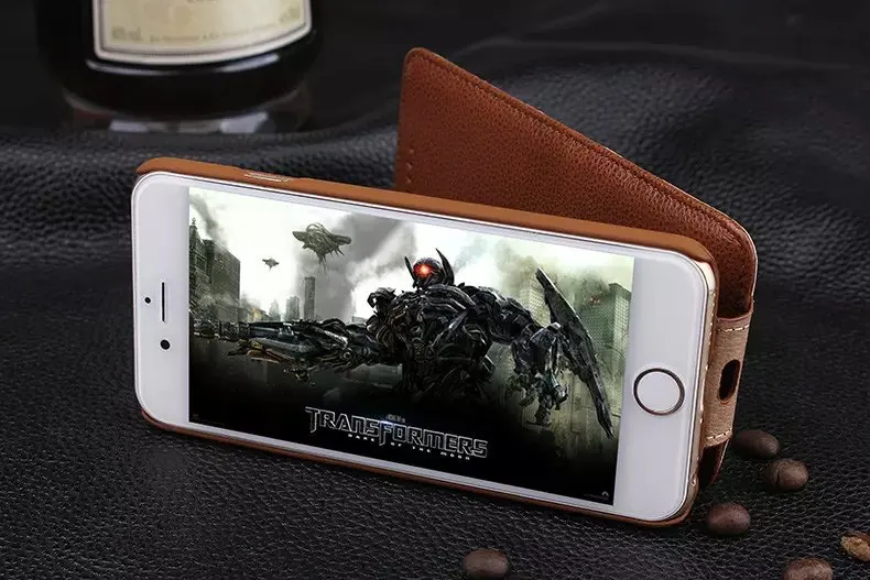 Вертикальный флип Оригинальный чехол для iPhone 6 plus/6s plus из натуральной коровьей