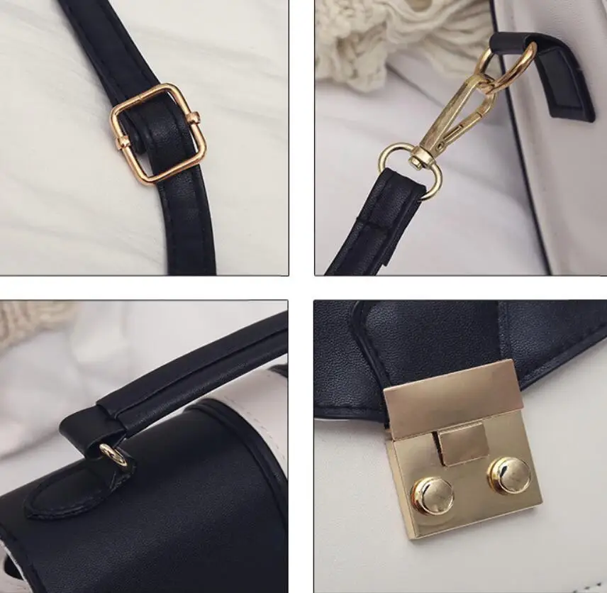 New women's shoulder bags Korean fashion casual Messenger handbags wild hit color bag mini square tide | Багаж и сумки