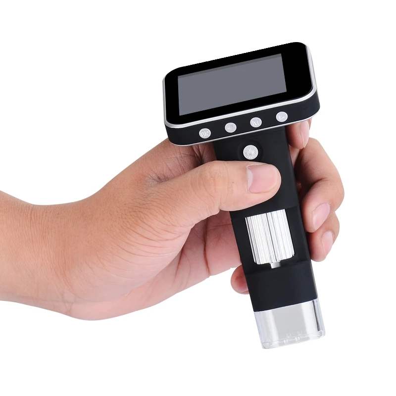 Цифровой электронный микроскоп 500x2 Мп USB 8 светодиодный VGA ПК камера 2 4 дюйма HD ЖК