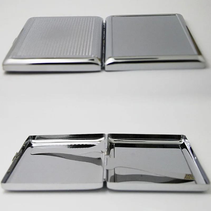 240Pcs Blank Cigarette Box Case Stainless Steel Tobacco Tube Storage Pocket Holder Handy Portable- Free Shipping | Украшения и