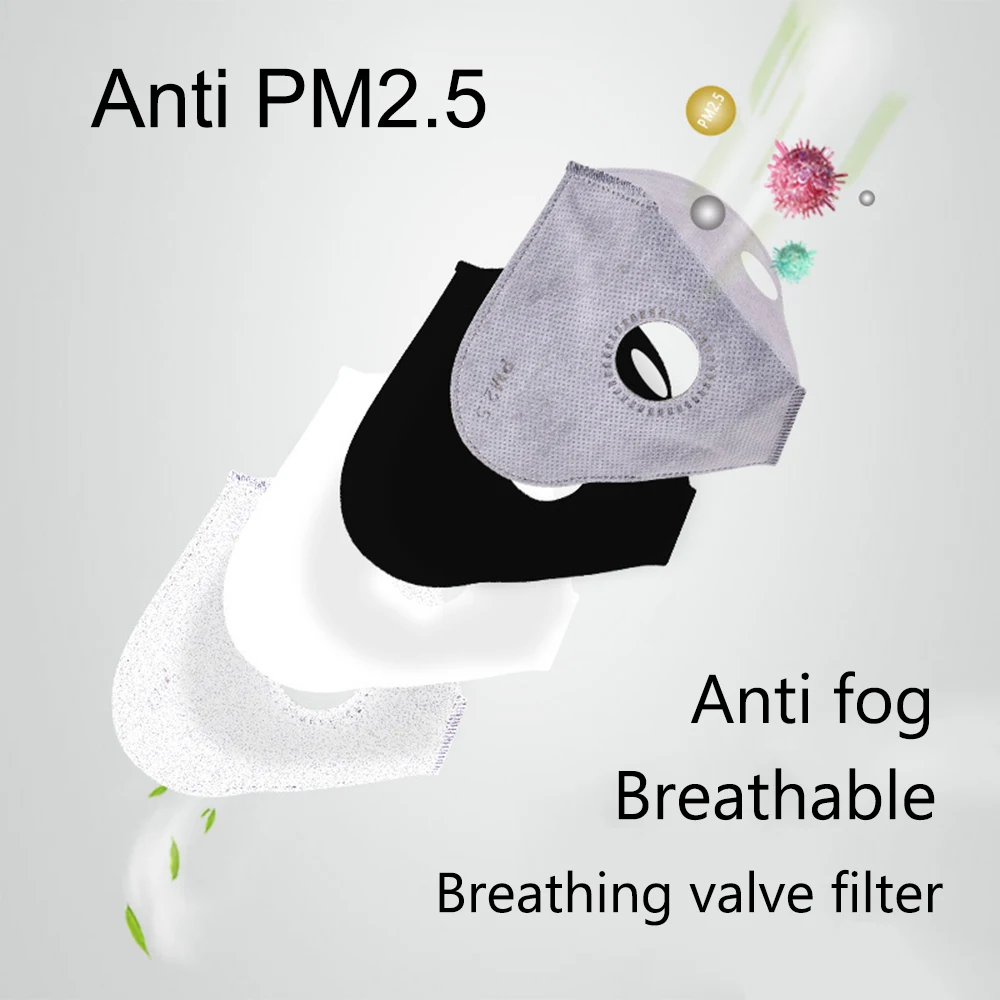PM2.5 Пылезащитная маска с активированным углем, фильтр, 4 слоя, Сменный фильтр для защиты от аллергии пыльцы, пылезащитный респиратор
