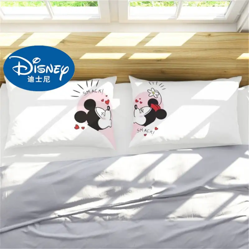 Mickey Mouse -8 Disney черный, белый цвет Микки и Минни Маус Мышь наволочки, домашний текстиль 2 шт. пара наволочка декоративные Pillowshams Гостиная подарок - Цвет: Mickey Mouse -8