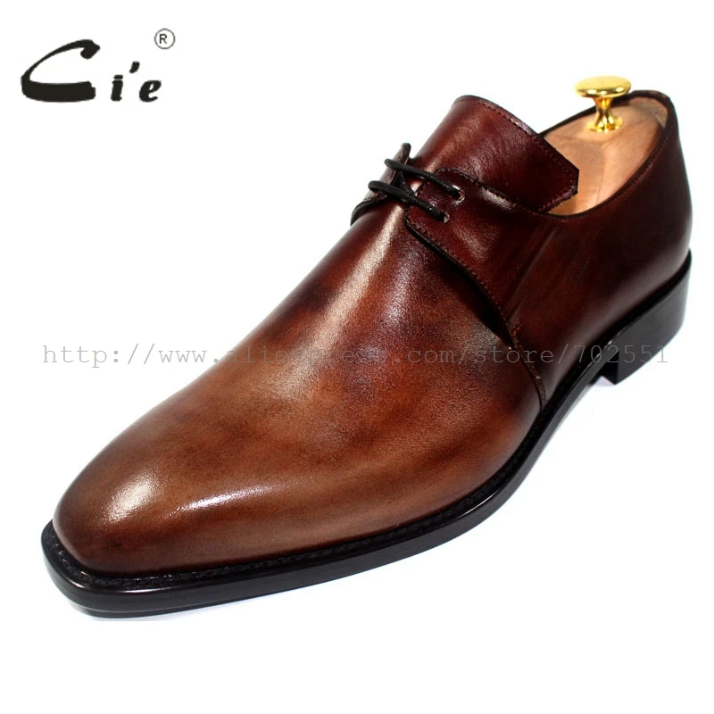 Cie/бесплатная доставка Мужские модельные туфли ручной работы из натуральной