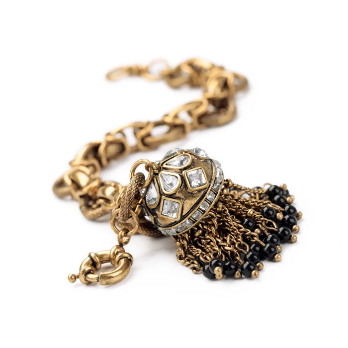 Оптовая торговля тренд 2014 акрил цинковый сплав золотой цвет новый дизайн Белл