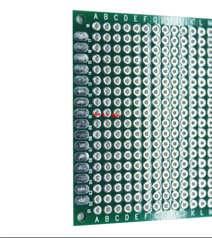86040 4 шт. 5x7 4x6 3x7 2x8 см двухсторонний медный прототип печатной платы универсальная