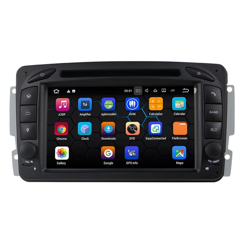 4G RAM Android 9.0 Car DVD For Mercedes/Benz/W209/W203/W168/M/ML/W163/W463/Viano/W639/Vito/Vaneo car radio GPS navigator wifi | Автомобили