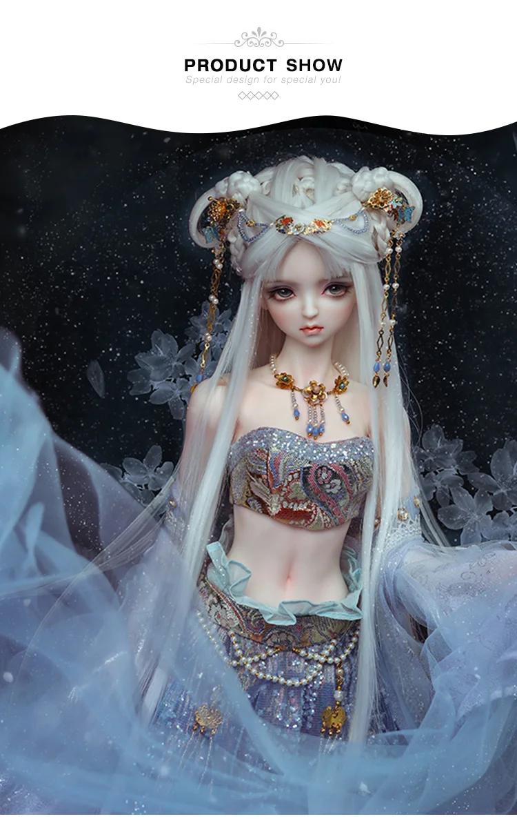 Новое поступление BJD SD 1/3 как Xiao Xue 62 см фея девушка Бесплатные глазные шары Модный магазин luodoll