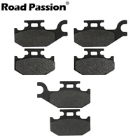 road passion motorcycle front rear brake pads for can am ds 650 x ds650x ds650 2007