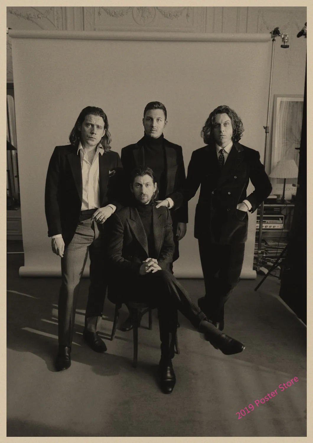 Группа Arctic Monkeys Music Class/rockers Arctic Monkeys ретро крафт-бумага плакат настенный домашний бар плакаты домашний Декор подарок 01
