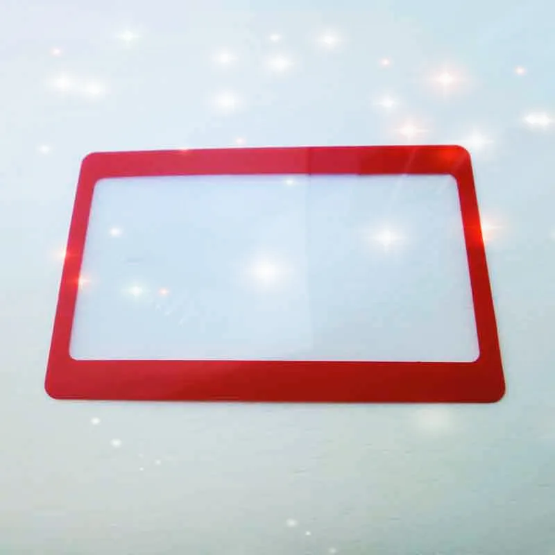 Тонкий J106b пластиковый тип Карты Лупа портативный DIY Инструменты для чтения и