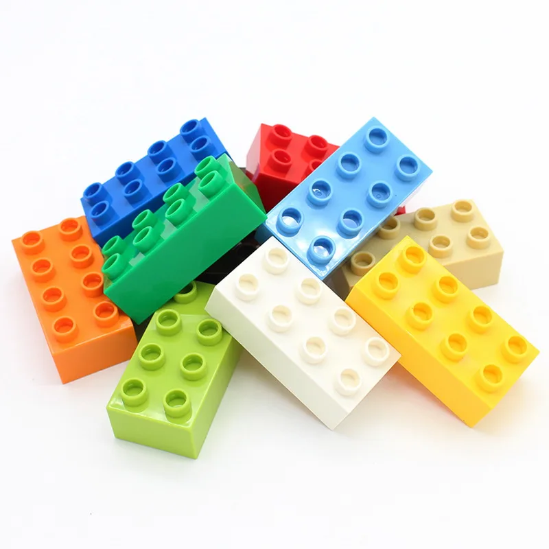 Moc креативные большие строительные блоки, кирпичи, 2x4, наборы больших частиц, объемные аксессуары, совместимые с наукой и технологиями, игрушки