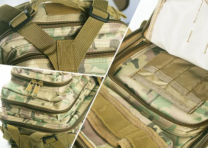 Туристическое снаряжение однотонный нейлоновый военный тактический рюкзак