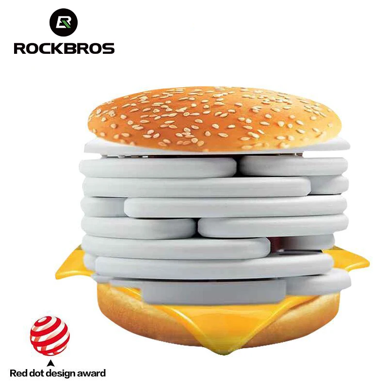 ROCKBROS Германия награда лучшего дизайнера Велосипедный замок мотоциклоив замки