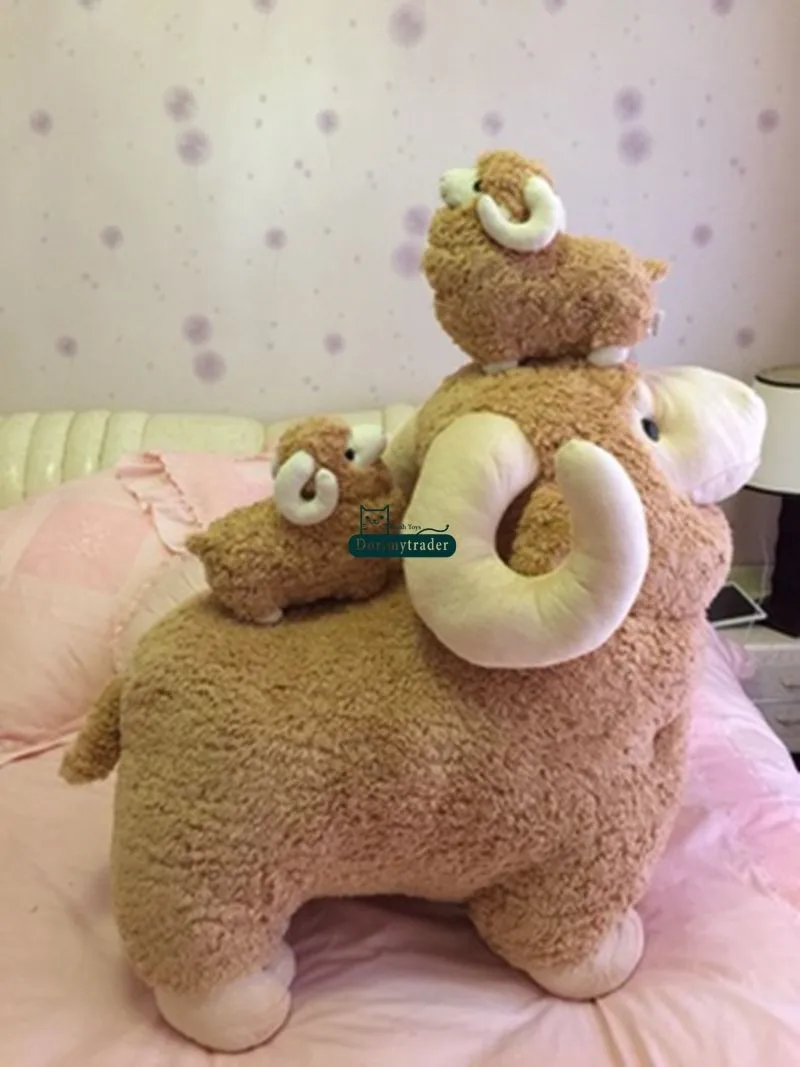 Dorimytrader 90 см огромный плюшевый животного Овцы мягкие игрушки 35 ''гигантские мягкие Juguetes козьей мягкая игрушка подушка подарок для ребенка DY61288
