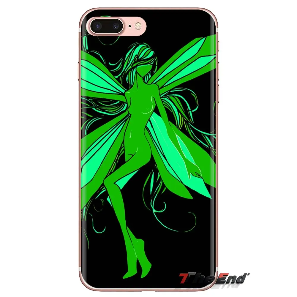 For Samsung Galaxy J1 J2 J3 J4 J5 J6 J7 J8 Plus 2018 Prime 2015 2016 2017 pretty fairy Elf Transparent Soft Shell Covers |