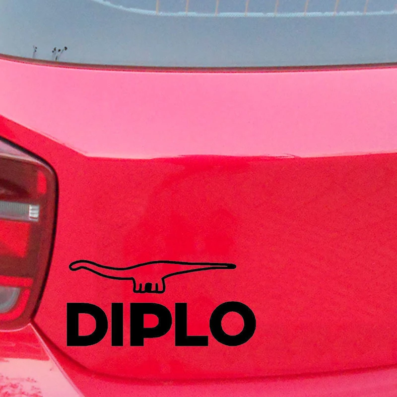 Diplo для авто машина бампер окно виниловые наклейки в виде Фотообоев c переводными