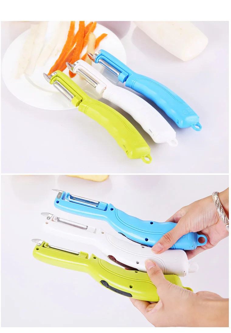Креативная Бытовая многофункциональная электрическая Овощечистка для