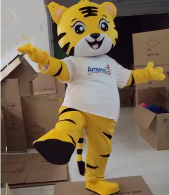 

Tiger Mascot Costume Yellow King Tiger Many Kinds Of Bear Mascot Costume Animal Cartoon Fancy Dress Adult Size