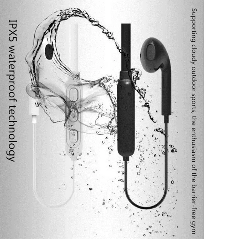 5 0 Холтер Bluetooth гарнитура Беспроводные наушники с микрофоном спортивные стерео