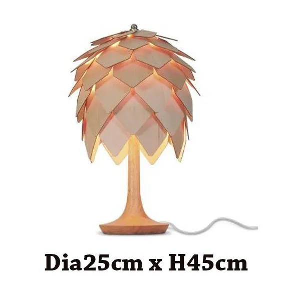 Dia 25cm table light Подвесной светильник в скандинавском стиле из мордового дуба, подвесной светильник из дерева, современный светильник для столовой, ресторана, ретро светильники, освещение - Цвет корпуса: Dia 25cm table light