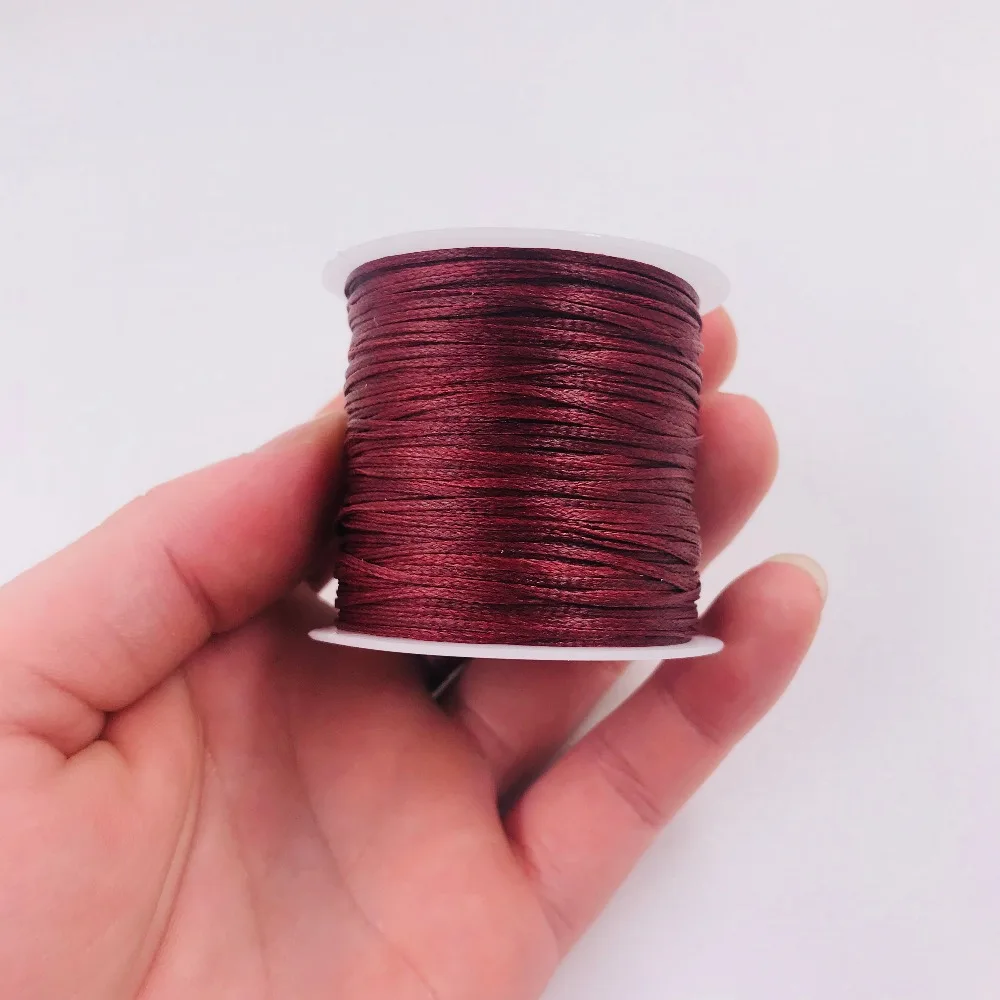 Маленький рулон ручной работы Кожа DIY 210D плоская цепочки из воска швейная нить около 40 метров кожаный диван кожаный мешок