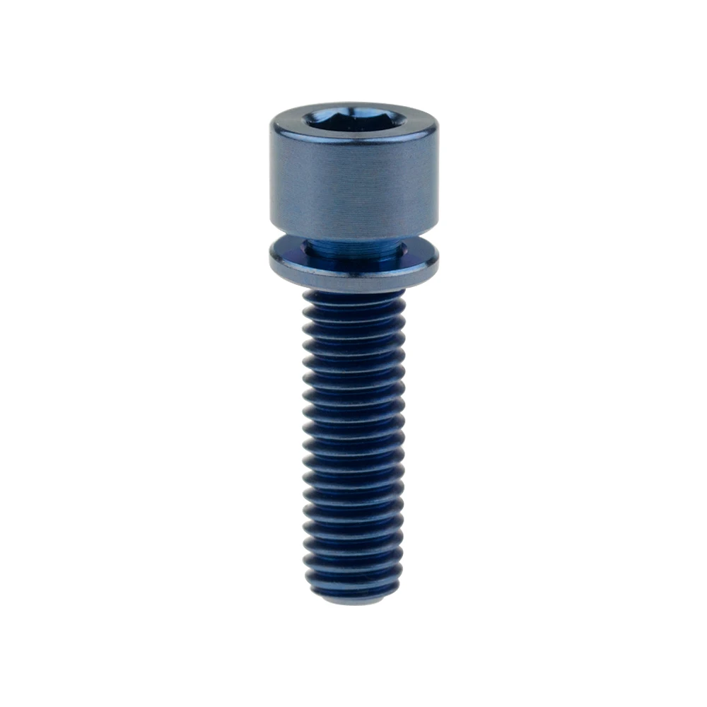 M5X18mm M5X20mm винты болты Ti Титан с шайбой для велосипеда части руля велосипеда