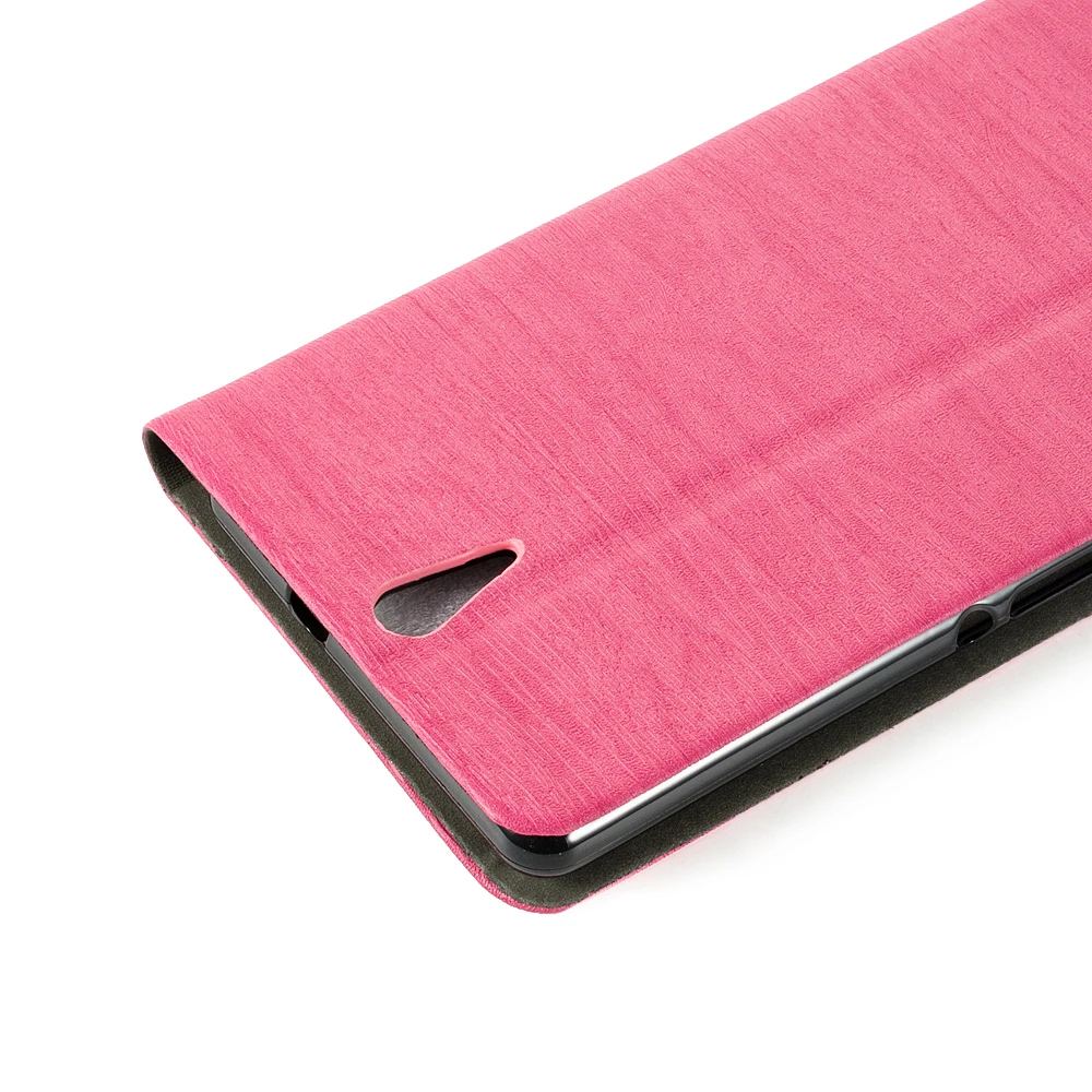 Чехол книжка для Sony Xperia C5 откидной кожаный чехол телефона мягкий силиконовый