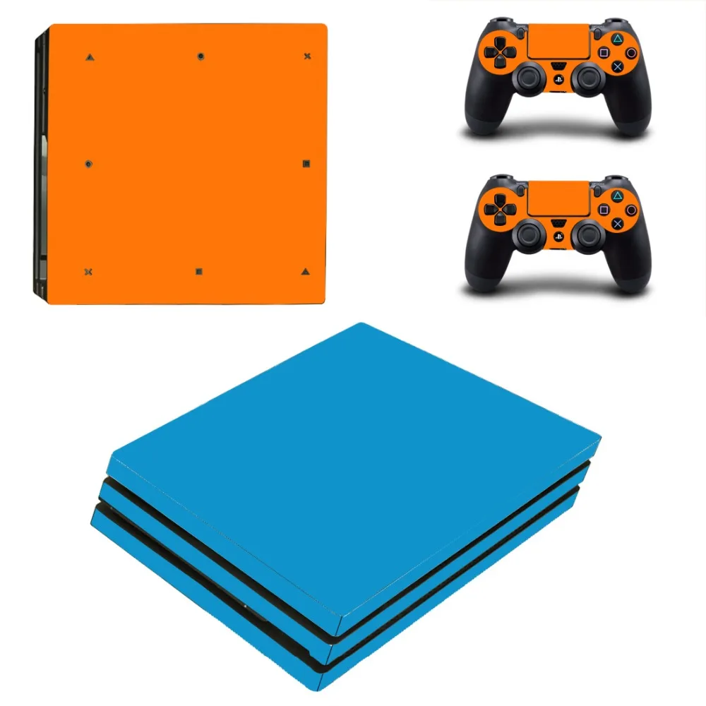 Виниловые наклейки для игровой приставки Honor PS4 Pro консоли PlayStation 4 и 2 контроллера