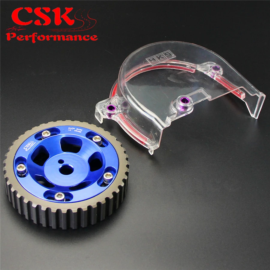 Регулируемая однокулачковая шестерня Звездочка + прозрачная крышка для Mitsubishi