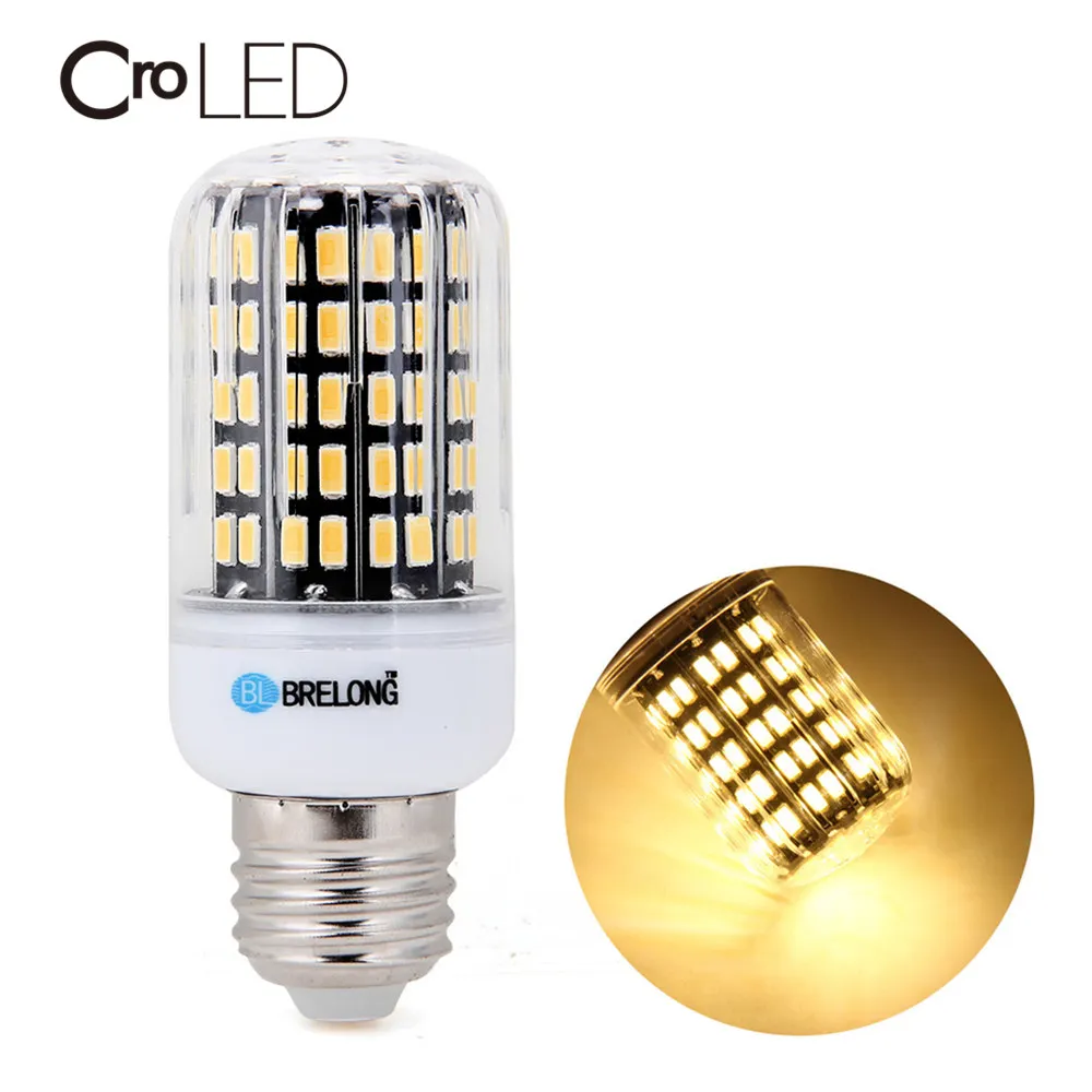 BRELONG E27 светодиодный свет кукурузы лампа 18 Вт 5733SMD теплый белый 108 Светодиодные лампы «Кукуруза» энергосберегающая лампа настенная лампа для украшения дома