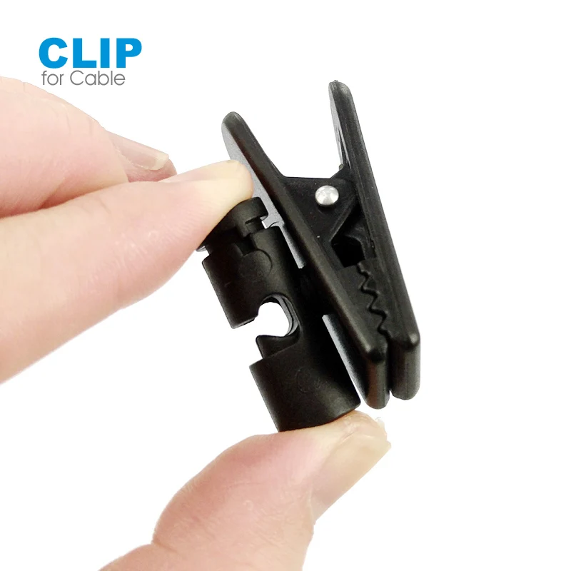 Зарядный кабель для мобильного телефона с фиксированным зажимом рация наушник