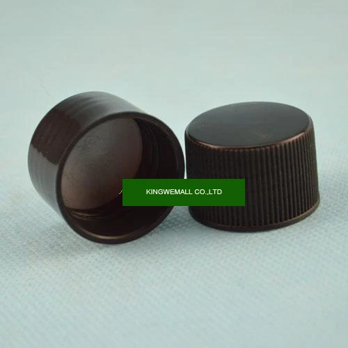 

500pcs/lot black/white/transparent ribbed screw Lid Smooth Lid Plastic Cap R18 R20 R24 18/410 20/410 24/410