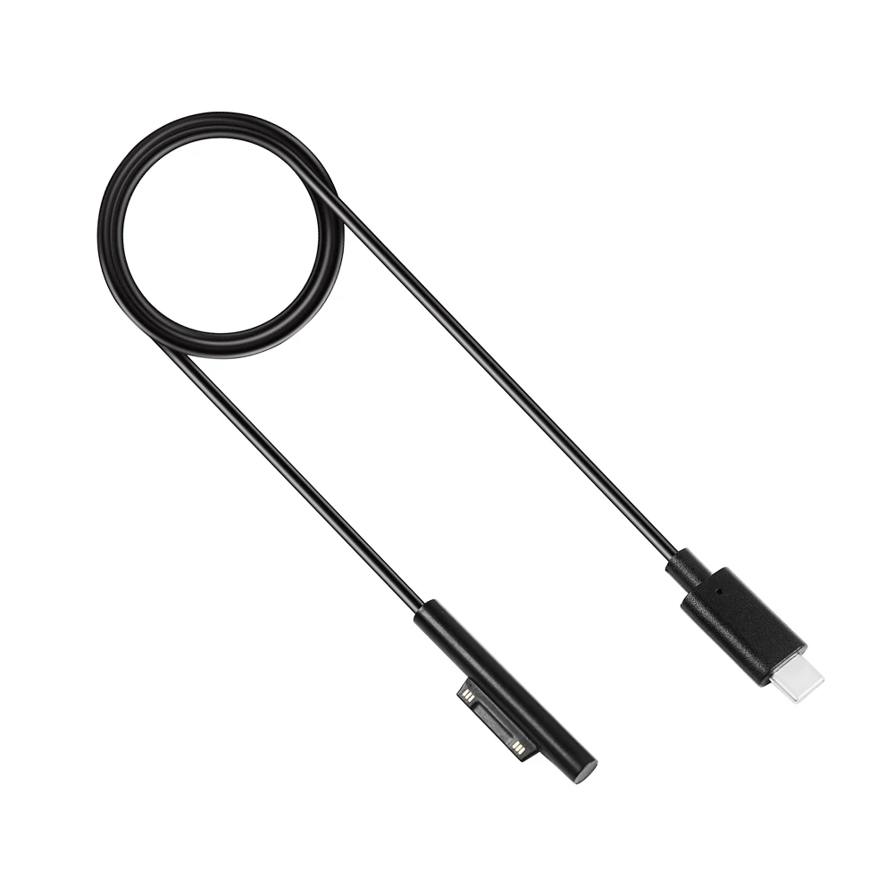 1 м USB Type C 15 в PD зарядный кабель для Microsoft Surface Pro3/Pro4/Pro5/Pro6 кабель|Зарядки планшетов| |