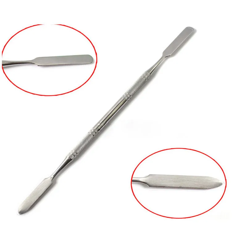 1 шт. шпатель для косметики из нержавеющей стали длина 16 7 см|tools nail|nail spatulanail art palette