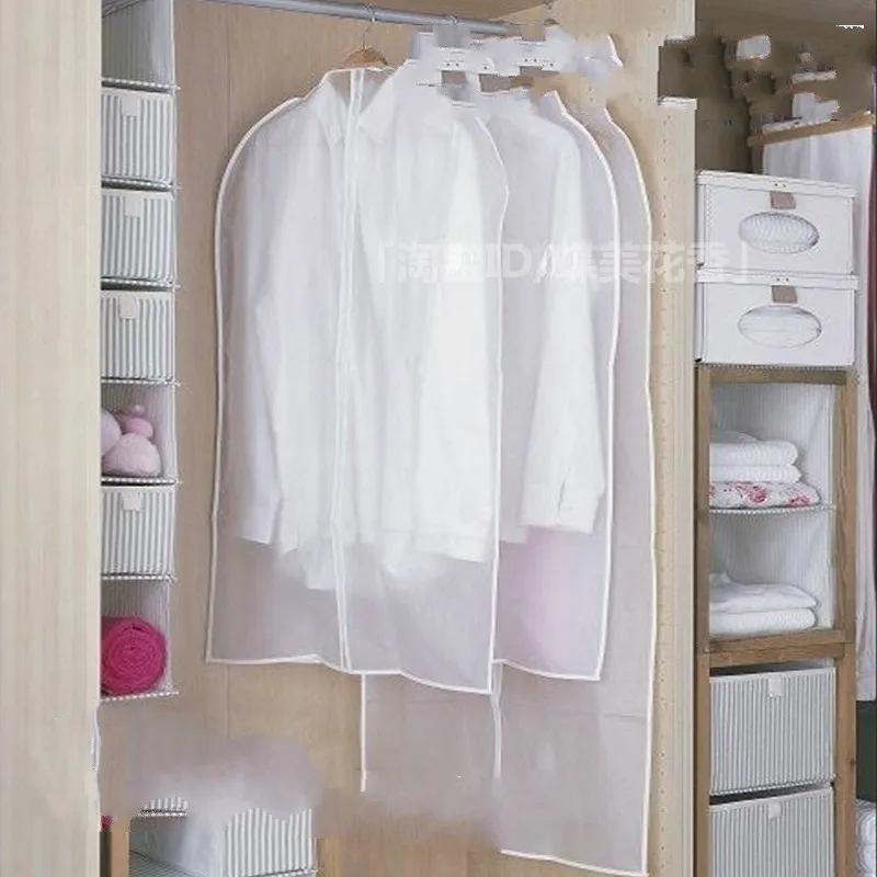 Прозрачные мешки для хранения одежды от известного бренда 10 шт./лот подвесная