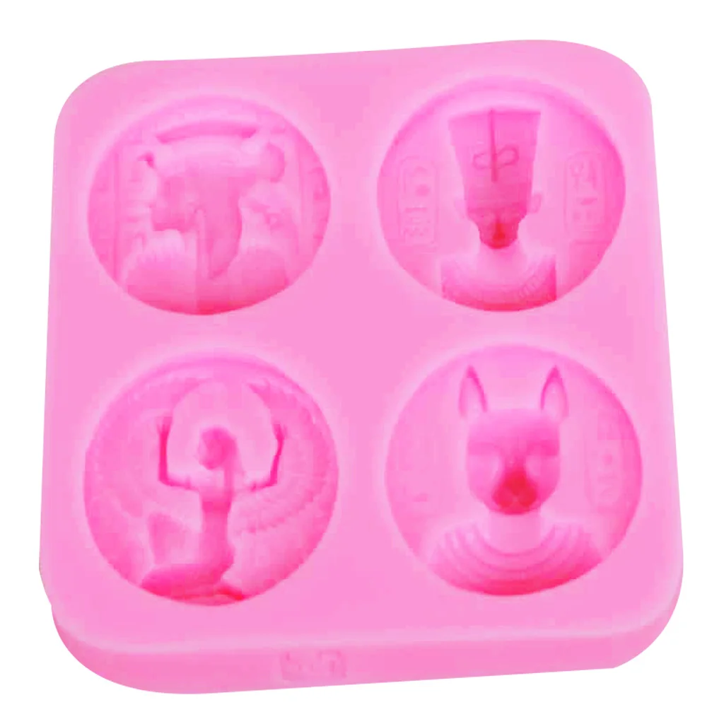 M660 египетская мифологическая эпоксидная УФ смола украшения силиконовая помадка