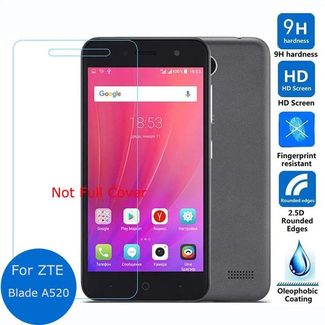 Для ZTE Blade A520 закаленное стекло 9H Высококачественная защитная пленка