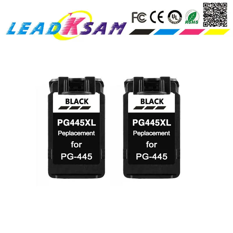 PG445 черный картридж для Canon PIXMA iP2840/MX494/MG2440 MG2540 MG2940 PG 445 PG445XL принтер|Чернильные