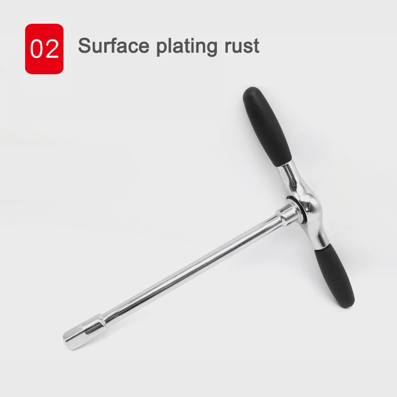 

Durable Steel T Shape Detachable Sleeve Ratchet Wrench Car Motorcycle Repair Tools TD326