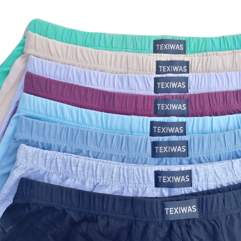 Мужские трусы боксеры дышащие хлопковые больших размеров 5XL 6XL 4 шт./лот 100%