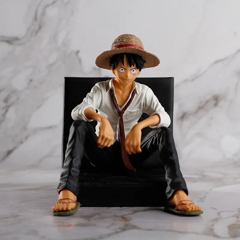 Соломенная шляпа Боа хэнкока из японского аниме модель сидения Луффи экшн
