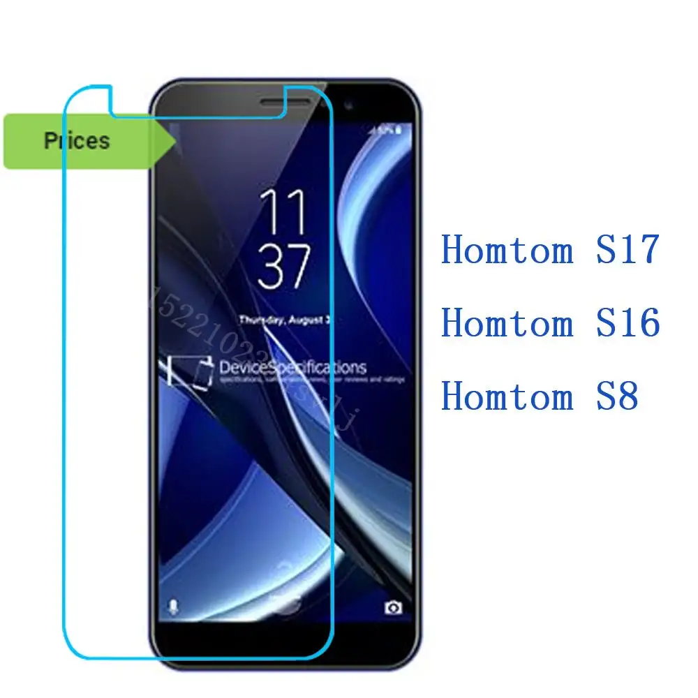 HOMTOM S17 S16 S8 закаленное стекло 9H 2.5D Премиум Защитная пленка для экрана Защитная пленка для мобильного телефона чехол 6