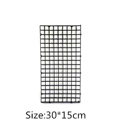 5pcs black 30x15cm Товары для домашних животных аксессуары для аквариумов Нижняя сетка фильтра/Нижняя сетчатая пластина фильтра черная/белая Трубная решётка - Цвет: 5pcs black 30x15cm